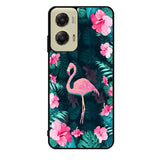 Flamingo And Flowers Motorola Moto G Stylus 5G 2024 Case
