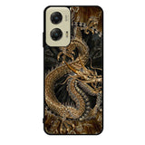 Black And Gold Dragon Motorola Moto G Stylus 5G 2024 Case