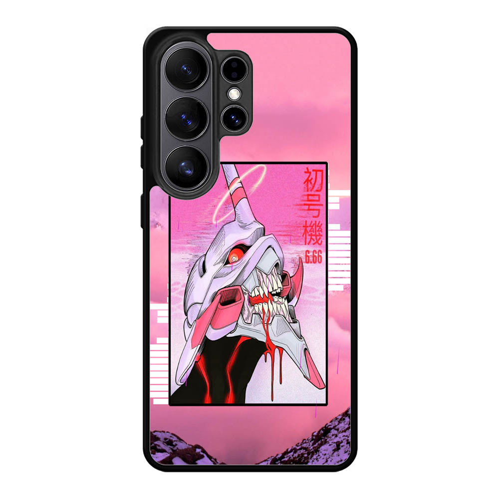 Aesthetic Evangelion Samsung Galaxy S26 Ultra phone case