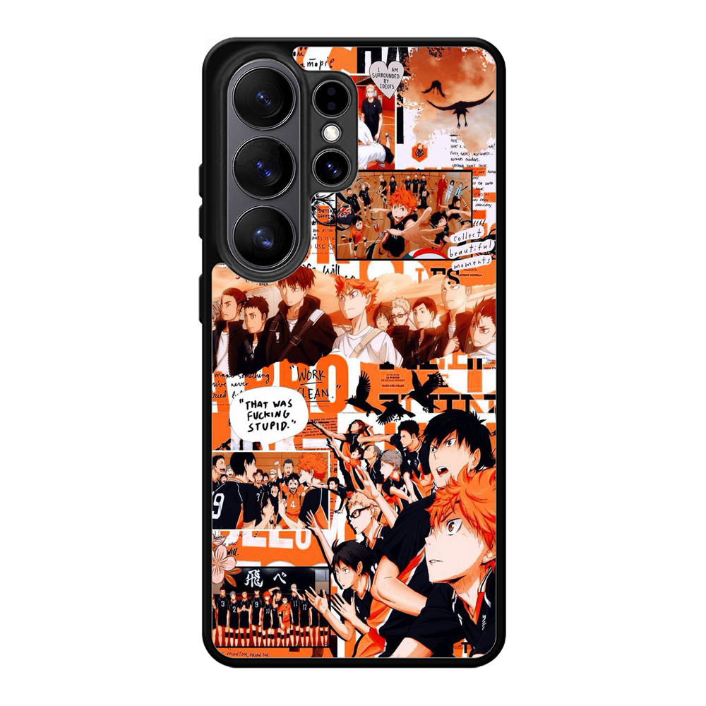 haikyuu wallpaper Samsung Galaxy S26 Ultra phone case