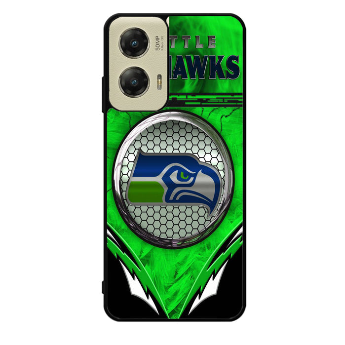 Seattle Seahawks Logo 2nd Motorola Moto G Stylus 5G 2024 Case