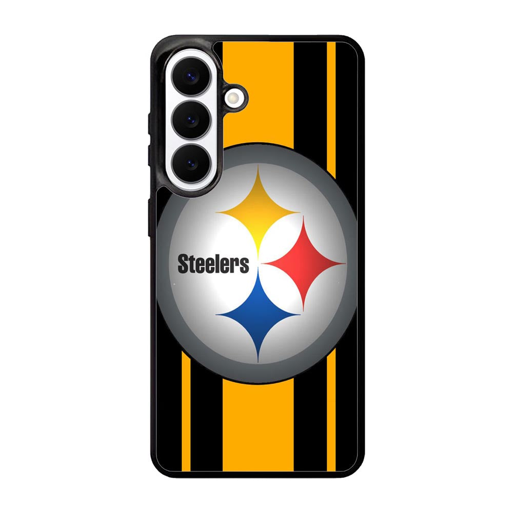 Pittsburgh Steelers Logo Case Samsung Galaxy S26 Plus phone case with DC1458 design