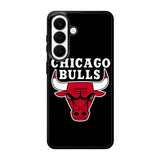Chicago Bulls Logo Case Samsung Galaxy S26 Plus phone case with DC0322 design