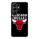 Chicago Bulls Logo Case Samsung Galaxy S26 Ultra phone case with DC0322 design