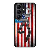 Camo American Flag 1st Samsung Galaxy S26 Ultra phone case