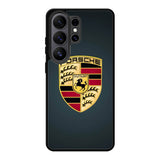 Porsche Logo Wallpaper Samsung Galaxy S26 Ultra phone case