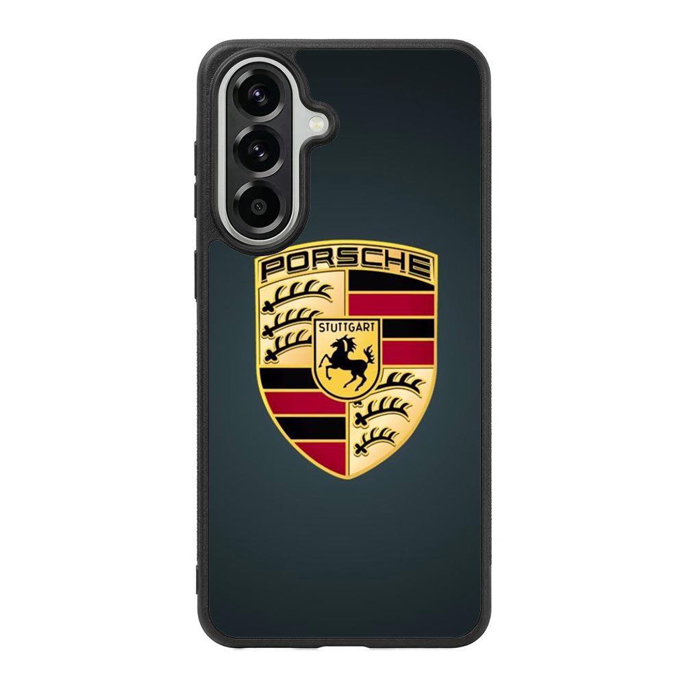 Porsche Logo Wallpaper Samsung Galaxy A37 Case