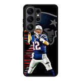 New England Patriots Tom Brady Samsung Galaxy S26 Ultra Case