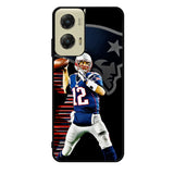 New England Patriots Tom Brady Motorola Moto G Stylus 5G 2024 Case