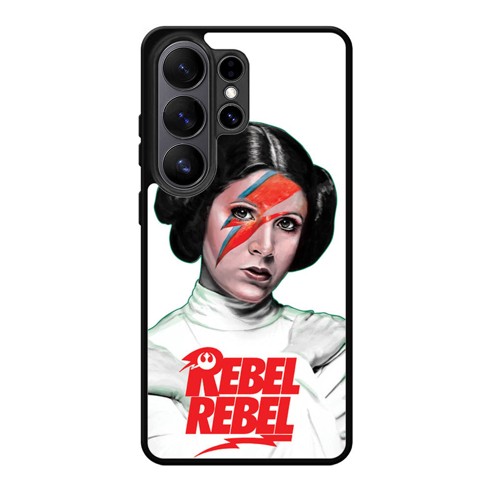 Rebel Rebel Princess Leia Samsung Galaxy S26 Ultra phone case with DC1564 design