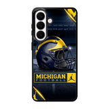 Michigan Wolverines Helmet Samsung Galaxy S26 Case DC1152