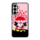 Mickey And Minnie Mouse Rain Love Samsung Galaxy S26 phone case