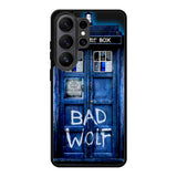 Doctor Who TARDIS Bad Wolf Blue Samsung Galaxy S26 Ultra Case