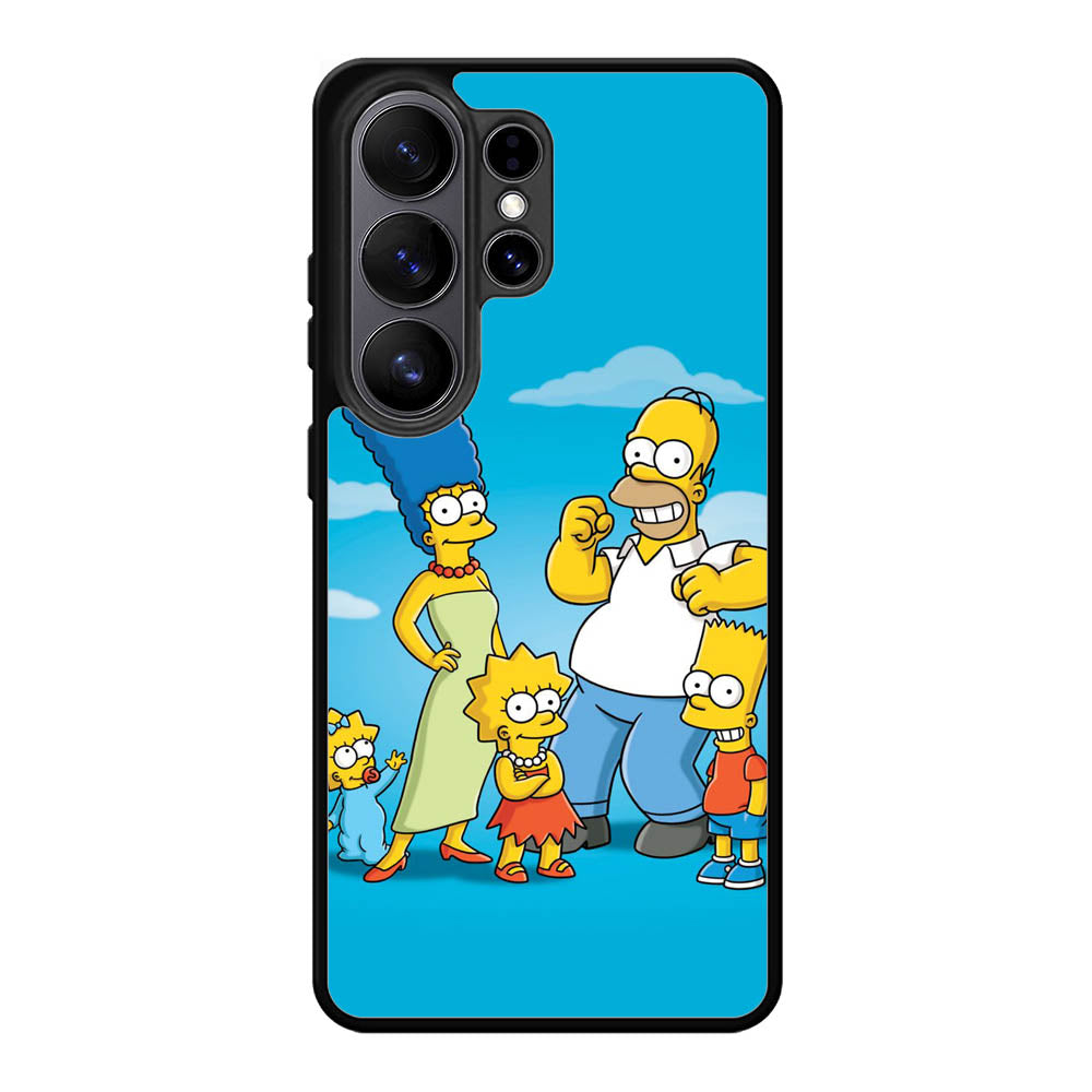 The Simpsons Group Samsung Galaxy S26 Ultra Case