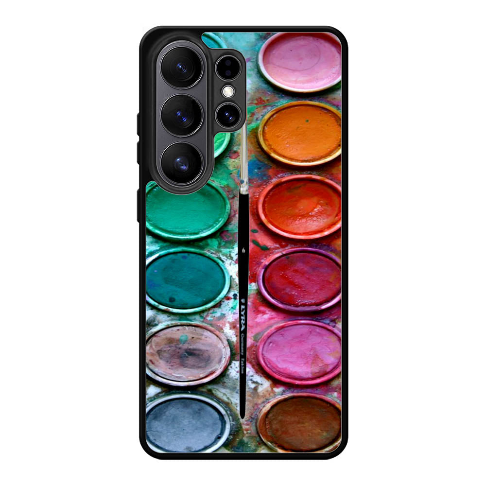 Paint Box Watercolor Samsung Galaxy S26 Ultra Case DC1377
