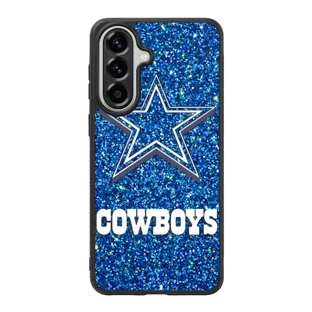 Dallas Cowboys Sparkling Glitter Samsung Galaxy A57 Case DC0440