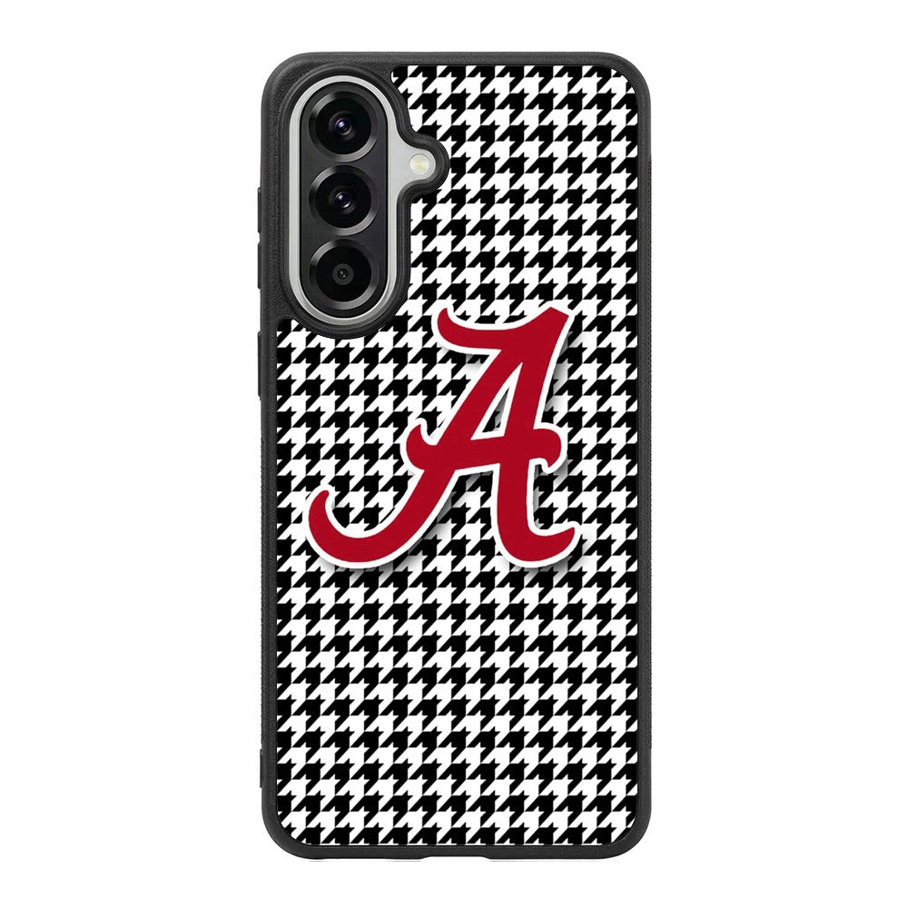 Alabama Houndstooth Crimson Tide Samsung Galaxy A57 Case