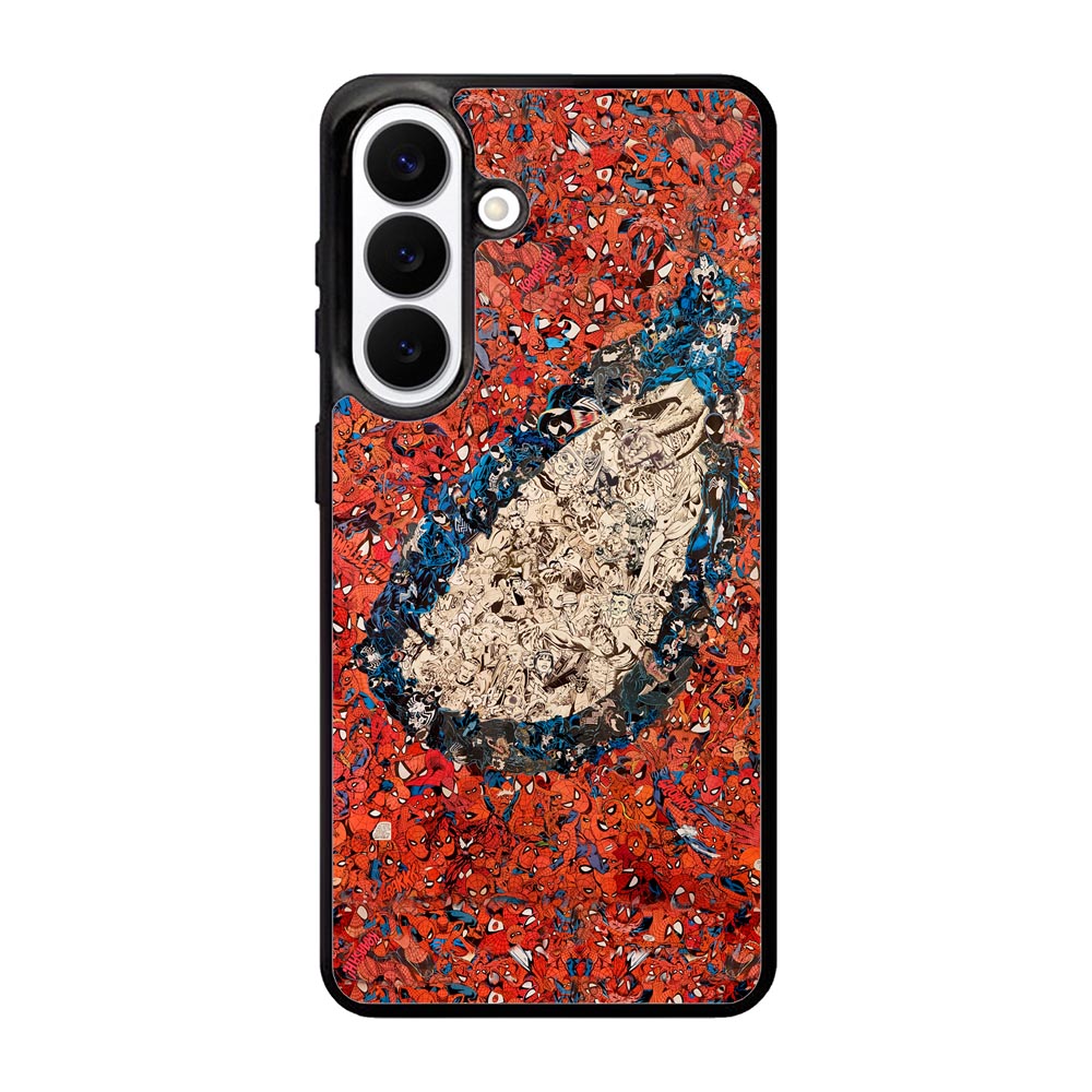 Spiderman Eye Collage Marvel Avengers Samsung Galaxy S26 Plus phone case