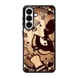 Alice in Wonderland Brown Samsung Galaxy S26 phone case