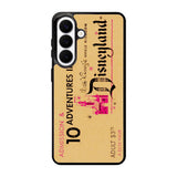 Vintage Disneyland Ticket Samsung Galaxy S26 Plus phone case