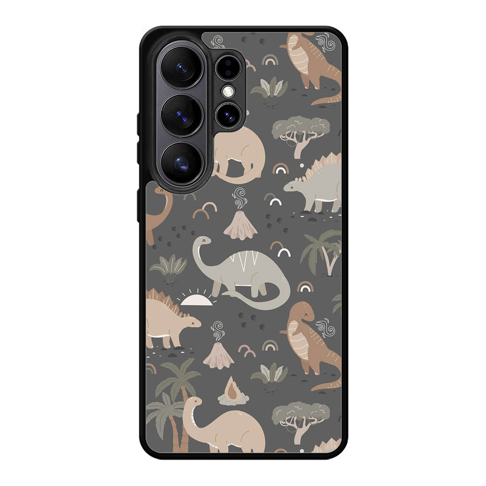 Cute Dinosaurs Samsung Galaxy S26 Ultra Case DC0414