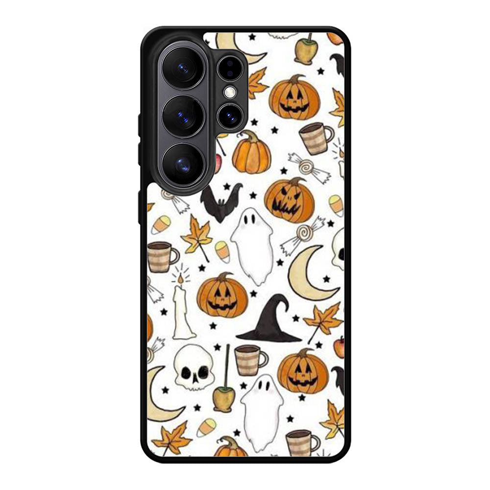 Halloween Pattern Samsung Galaxy S26 Ultra Case