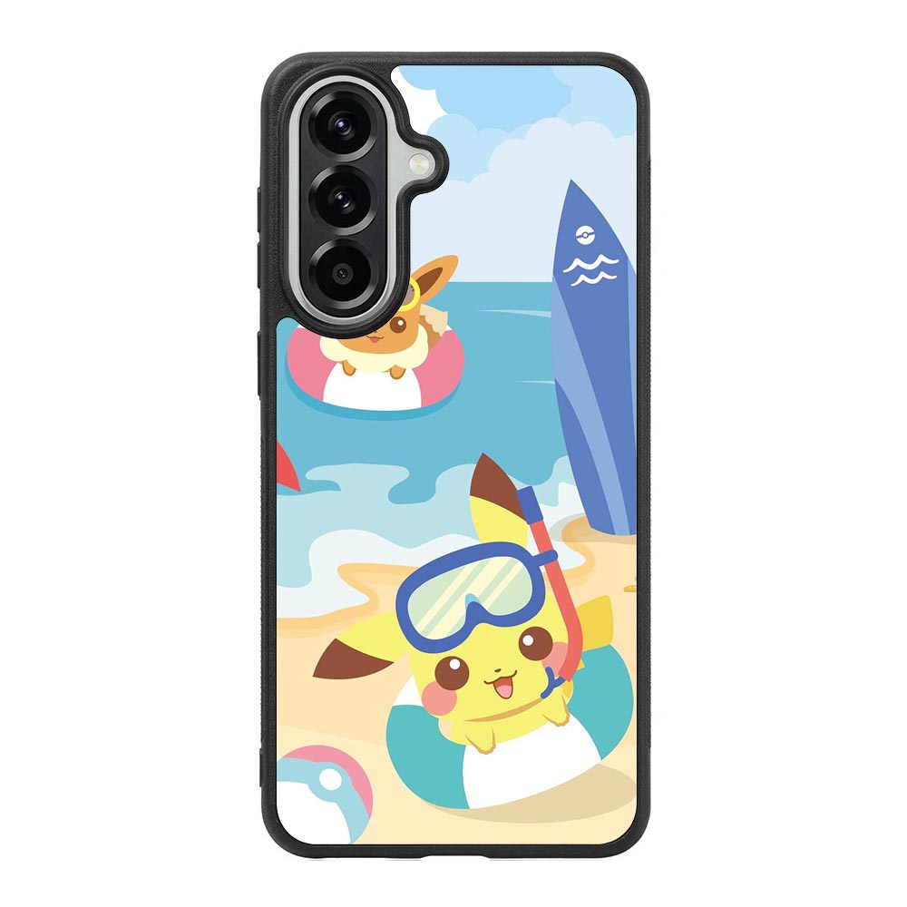 Pikachu Eevee Pokemon Samsung Galaxy A37 Case