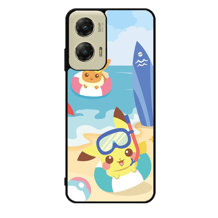 Pikachu Eevee Pokemon Motorola Moto G Stylus 5G 2024 Case