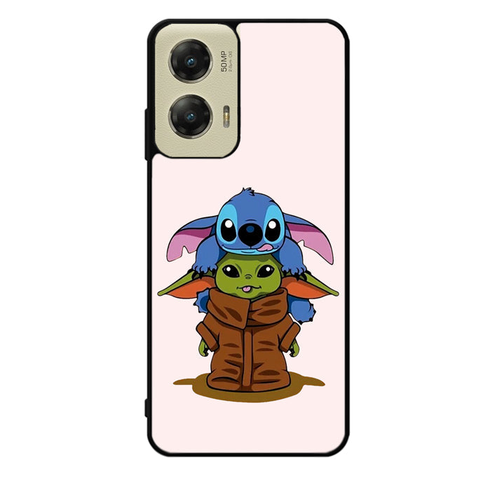 Baby Yoda and Stitch Motorola Moto G Stylus 5G 2024 Case