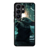 Baby Yoda In The Forest Love Butterfly Samsung Galaxy S26 Ultra phone case