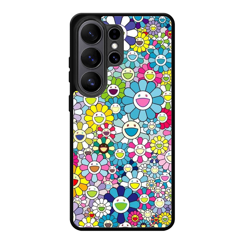 Takashi Murakami Flower Samsung Galaxy S26 Ultra Case