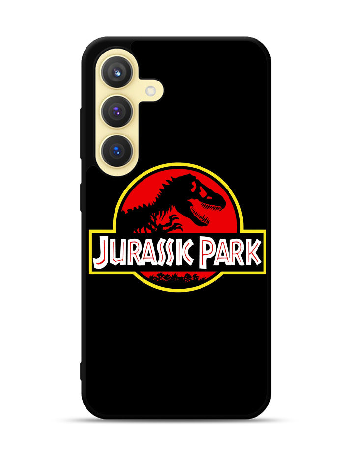 Jurassic Park Movie Plate vintage 4 Samsung Galaxy S24 Plus 5G , Samsung Galaxy S24+ 5G Case
