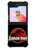 Jurassic Park Movie Plate vintage 4 Samsung Galaxy Z Flip 5 5G 2023 Case