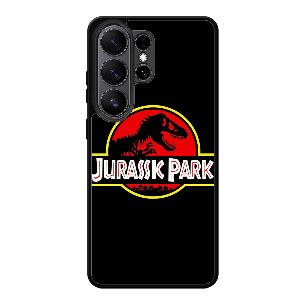 Jurassic Park Movie Plate vintage 4 Samsung Galaxy S26 Ultra Case