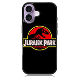 Jurassic Park Movie Plate Vintage 4 iPhone 16 Case DC0956