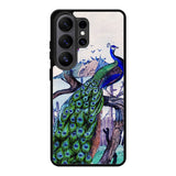 Vintage Classic Peacock Samsung Galaxy S26 Ultra phone case with DC1954 design