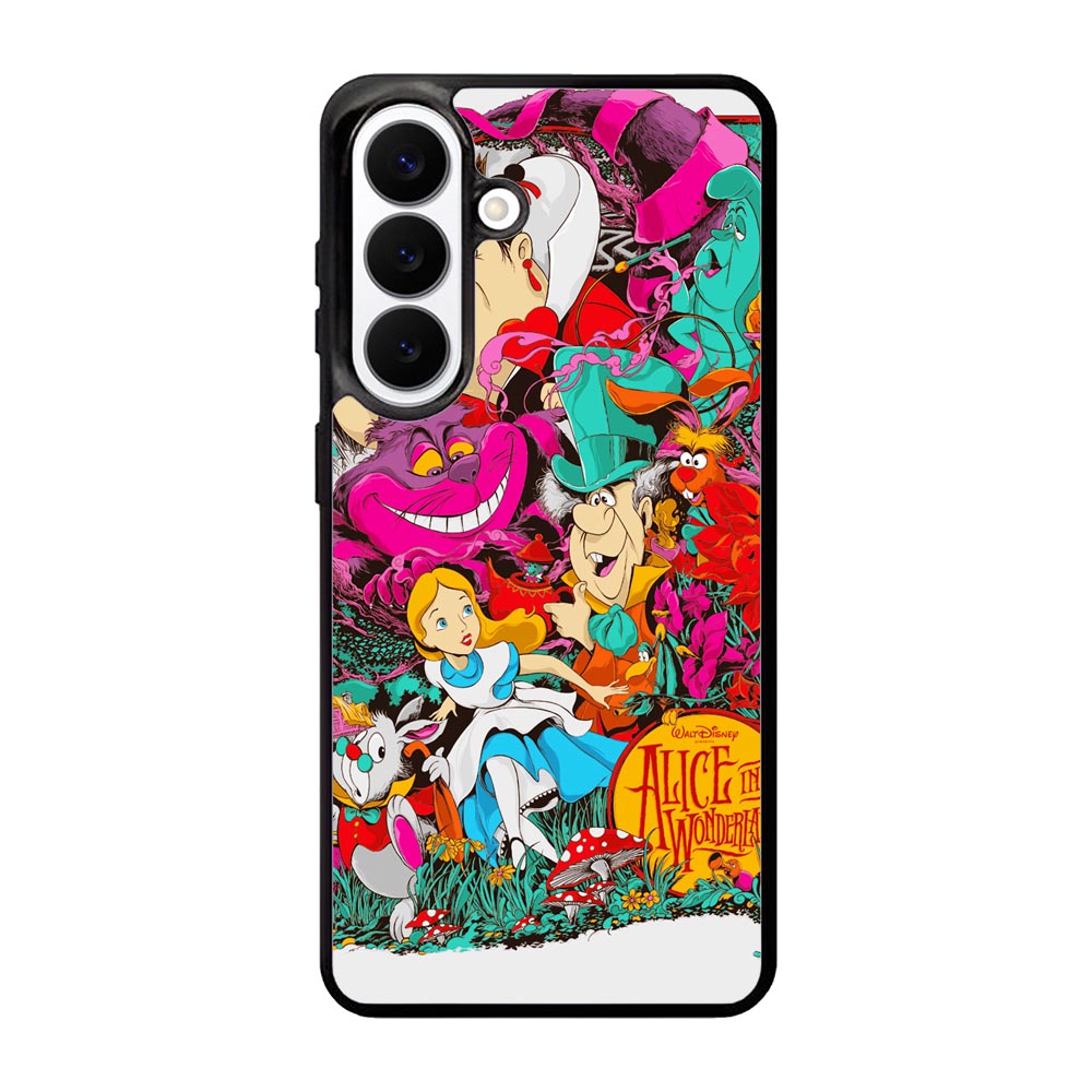 Alice In Wonderland Illustration Design Case Samsung Galaxy S26 Plus phone case with DC0054 design