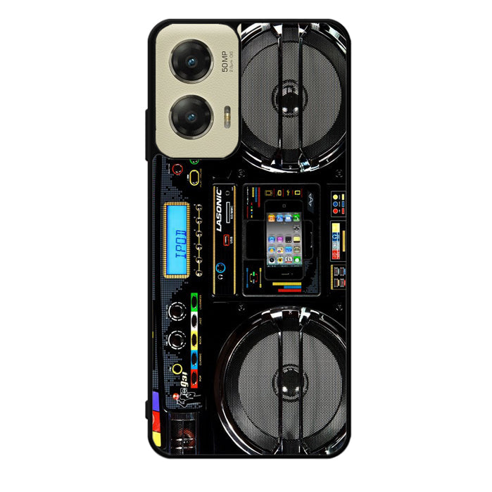 Boombox Ghetto Blaster Funny Motorola Moto G Stylus 5G 2024 Case