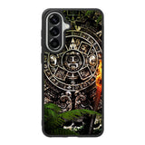 Aztec Calendar Texture Wallpaper Case Samsung Galaxy A57 Case DC0126
