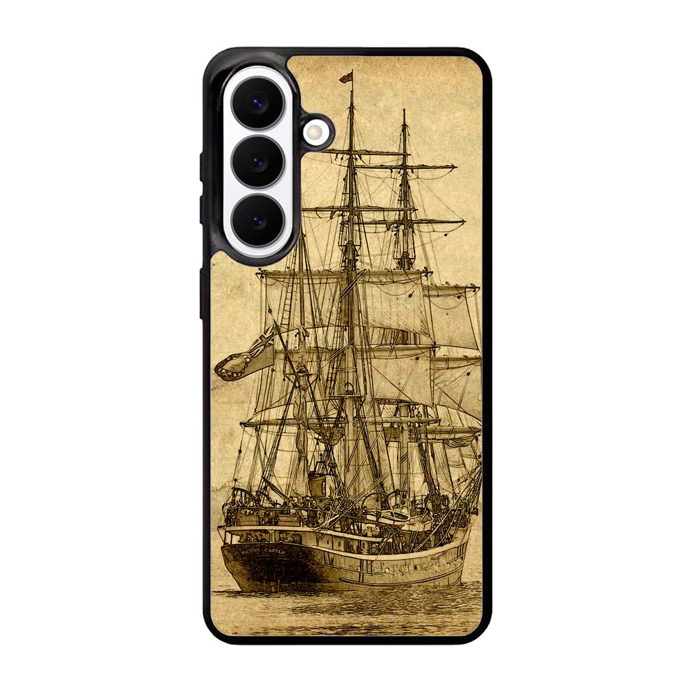 Vintage old ship Samsung Galaxy S26 phone case