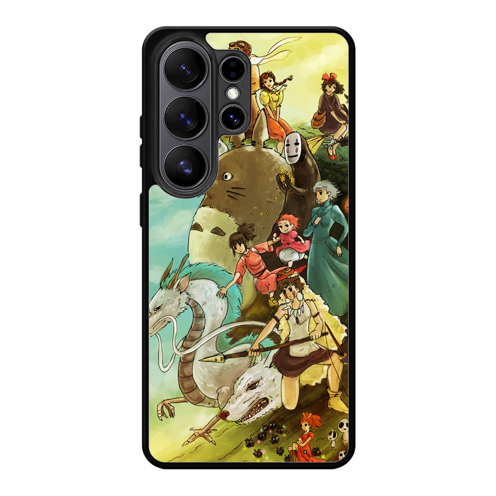 Studio Ghibli Characters Samsung Galaxy S26 Ultra Case DC1787