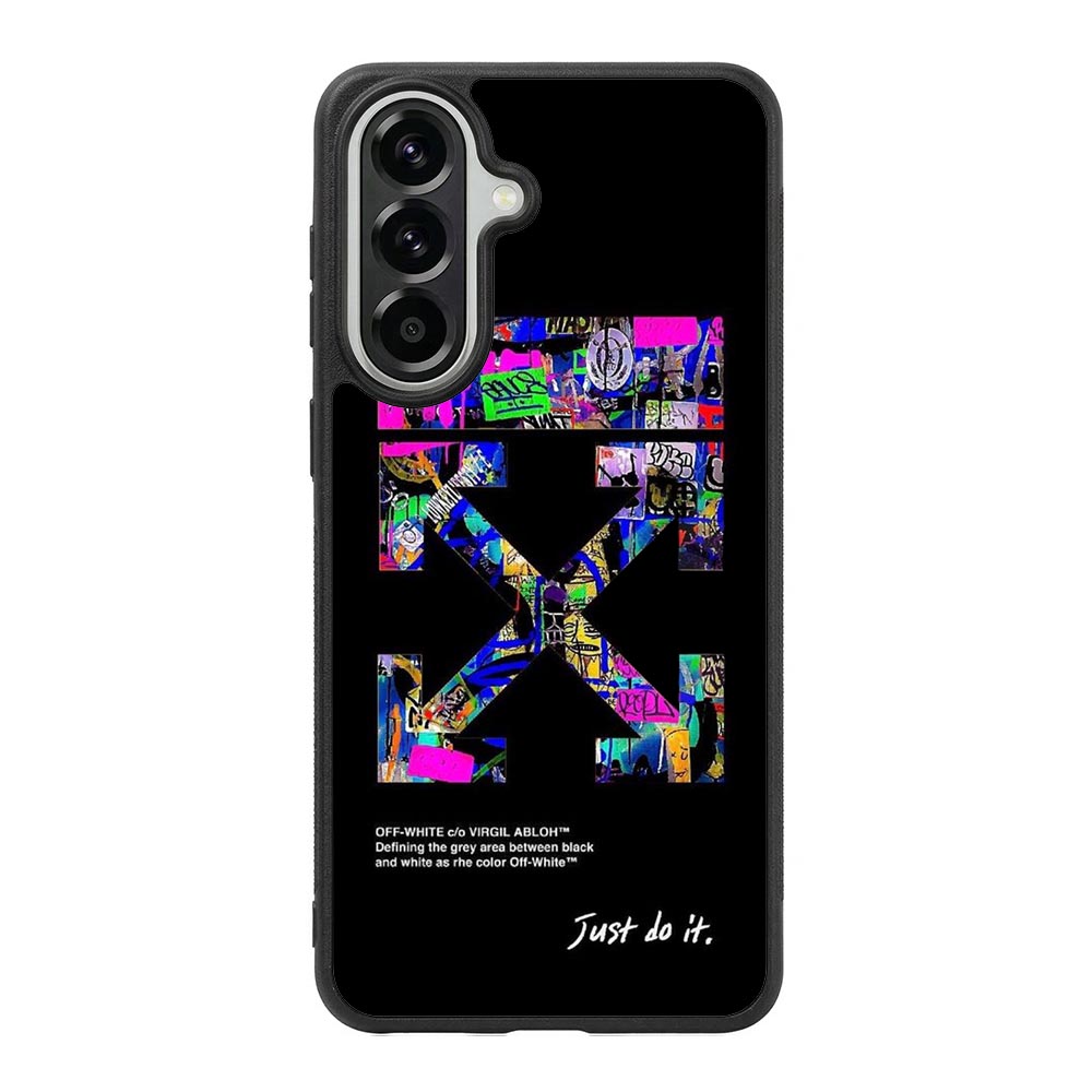 Off White Samsung Galaxy A37 Case DC1327