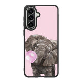 Bubble Gum Elephant Samsung Galaxy A57 Case