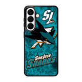 San Jose Sharks Samsung Galaxy S26 Plus phone case with DC1625 design