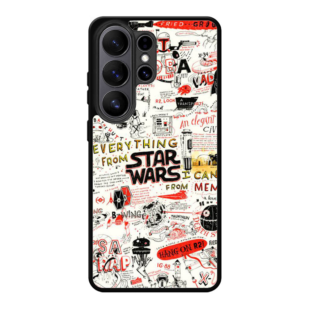 Star Wars Samsung Galaxy S26 Ultra phone case with DC1744 design