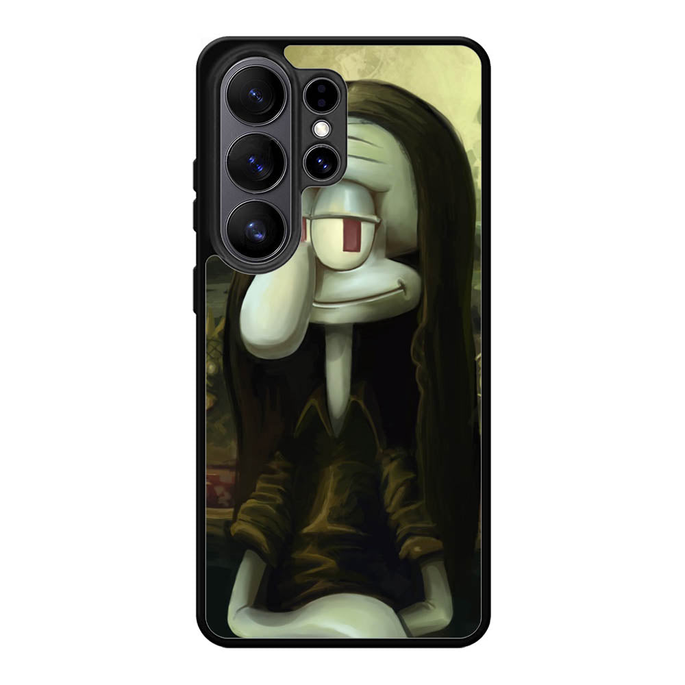 Squidward Monalisa Samsung Galaxy S26 Ultra phone case