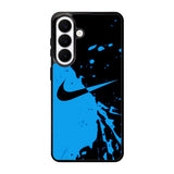 Blue And Black Samsung Galaxy S26 Plus phone case with DC0199 design