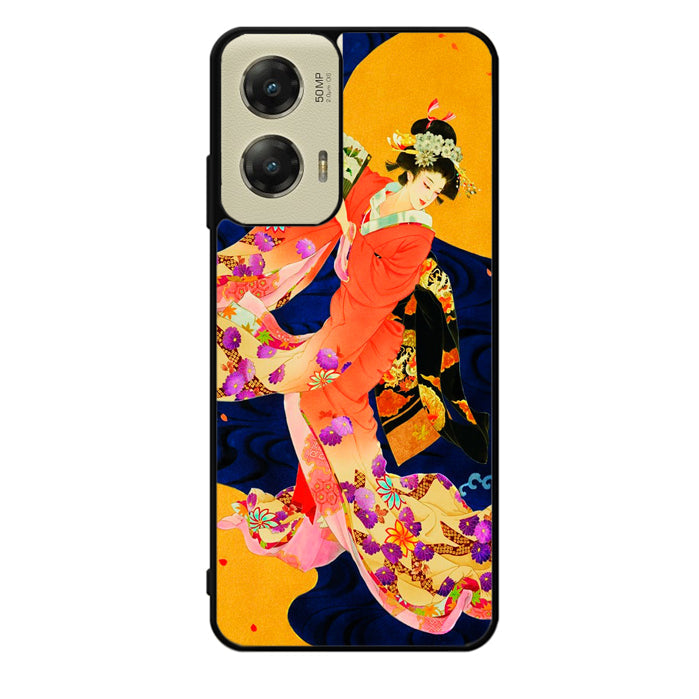 Japanese Geisha Asian Motorola Moto G Stylus 5G 2024 Case