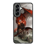 Red Dragon Wallpaper Samsung Galaxy A37 Case DC1568