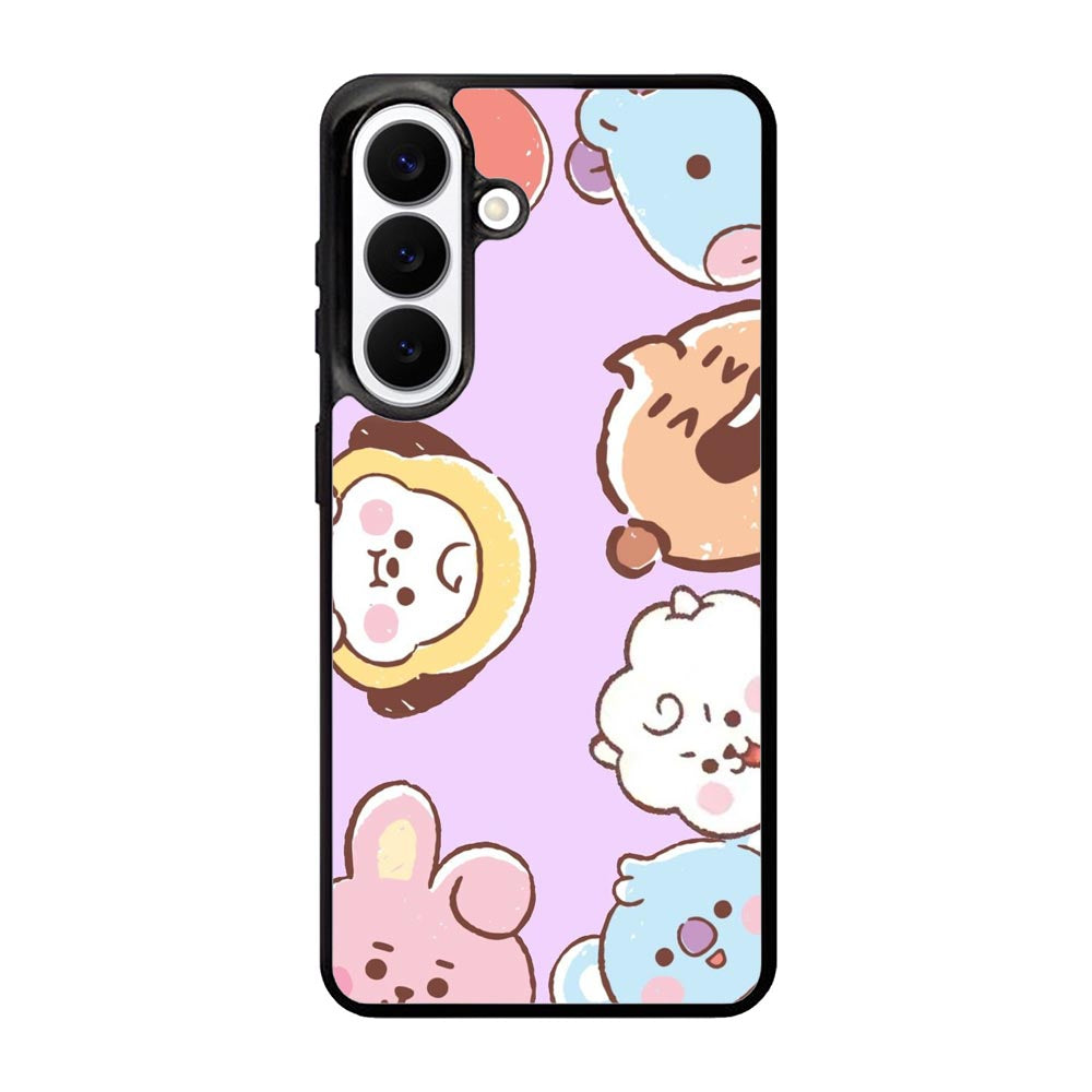 BT21 Army Samsung Galaxy S26 phone case
